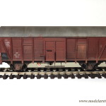 Ukończony model wagonu "Dresden"